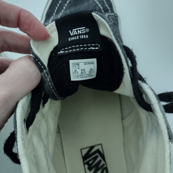 Vans Off the Wall men's high top skater sneakers size 11 - Picture 5 of 6